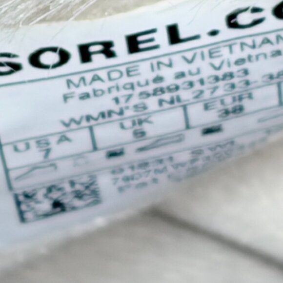 Sorel women's Tivoli high snow boots 7 green grey - Picture 11 of 11